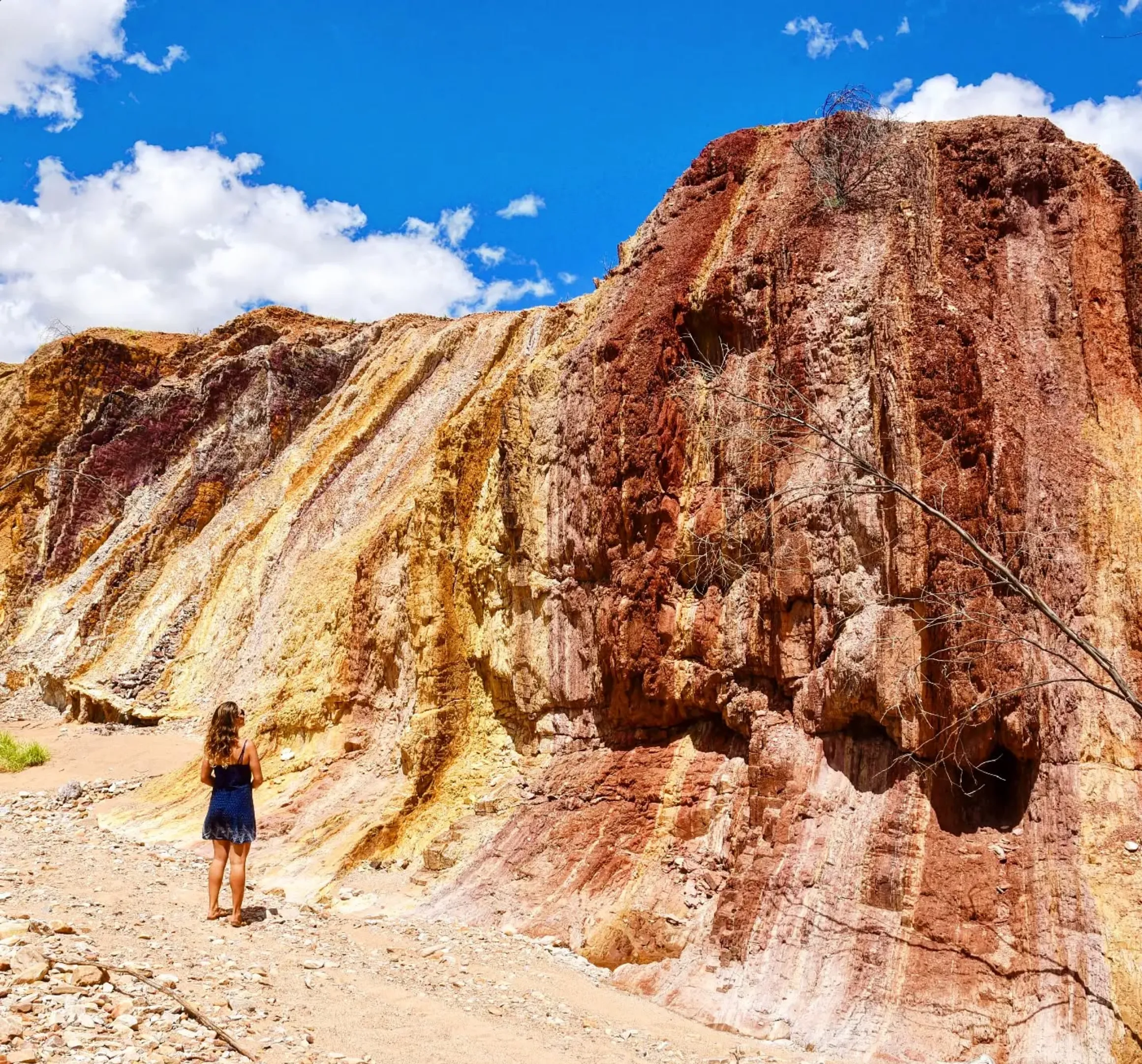 coloured walls, Larapinta